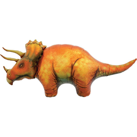 Dinosaurier Triceratops, Folienballon, 127cm