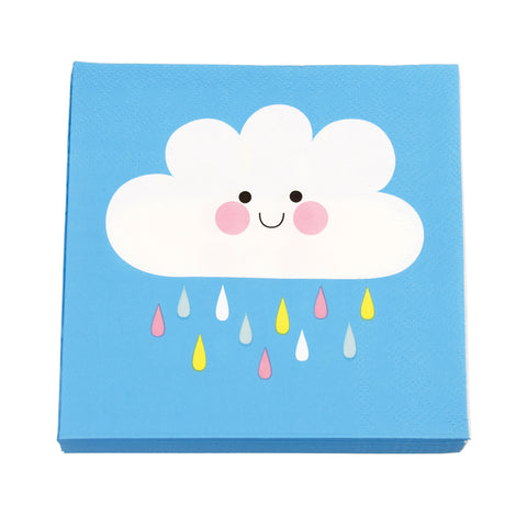 Baby Shower Servietten Happy Cloud