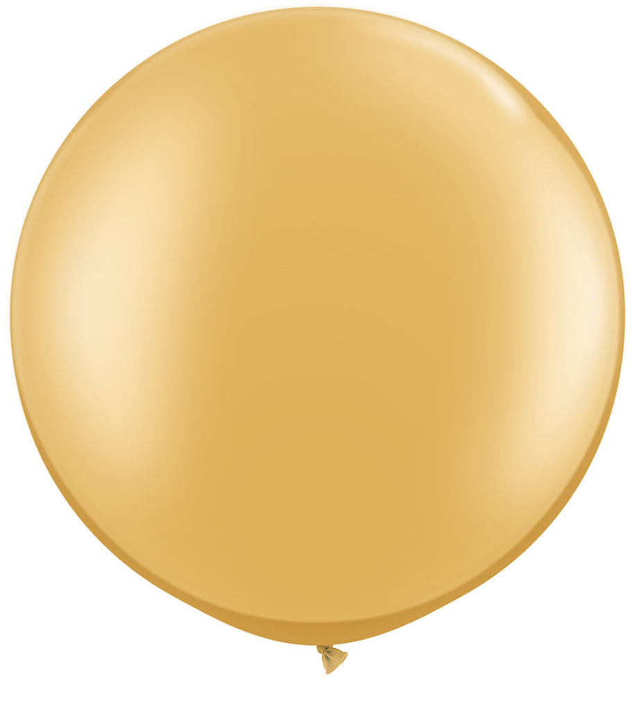 Riesenballon gold metallic