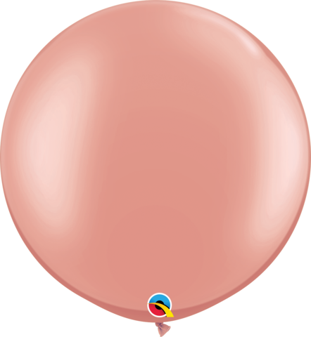 Riesenballon roségold