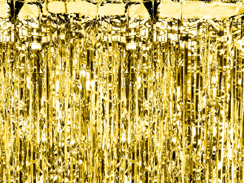 Party Vorhang Gold/Silber